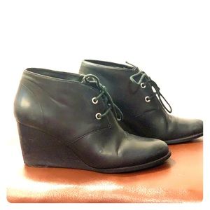 Cole Haan wedge booties